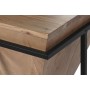 Petite Table d'Appoint Home ESPRIT Marron Noir Métal Acacia 41 x 41 x 67 cm de Home ESPRIT, Tables - Réf : S3056460, Prix : 1...