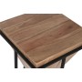 Petite Table d'Appoint Home ESPRIT Marron Noir Métal Acacia 41 x 41 x 67 cm | Tienda24 - Global Online Shop Tienda24.eu