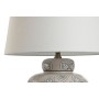 Lampe de bureau Home ESPRIT Blanc Beige Céramique 50 W 220 V 43,5 x 43,5 x 61 cm de Home ESPRIT, Lampes de chevet - Réf : S30...