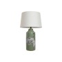 Lampada da tavolo Home ESPRIT Bianco Nero Verde Dorato Ceramica 50 W 220 V 40 x 40 x 67 cm di Home ESPRIT, Lampade da tavolo ...