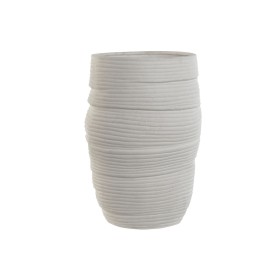 Vaso Home ESPRIT Bianco Ceramica 27 x 27 x 37 cm di Home ESPRIT, Vasi - Rif: S3056491, Prezzo: 39,78 €, Sconto: %