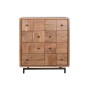 Cómoda Home ESPRIT Castanho Natural Metal Acácia Moderno 87 x 47 x 100 cm de Home ESPRIT, Cómodas e camiseiros - Ref: S305652...