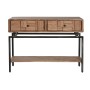 Console Home ESPRIT Yellow Metal Acacia 110 x 35 x 80 cm by Home ESPRIT, Tables - Ref: S3056528, Price: 351,25 €, Discount: %