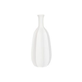 Jarrón Home ESPRIT Blanco Fibra de Vidrio 30 x 30 x 80 cm de Home ESPRIT, Jarrones - Ref: S3056537, Precio: 101,70 €, Descuen...