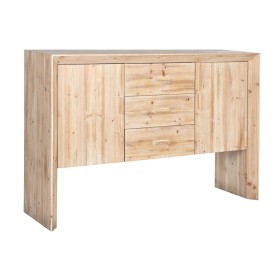 Anrichte Alexandra House Living Weiß Silberfarben Bambus Holz MDF 40 x 81 x 120 cm | Tienda24 - Global Online Shop Tienda24.eu