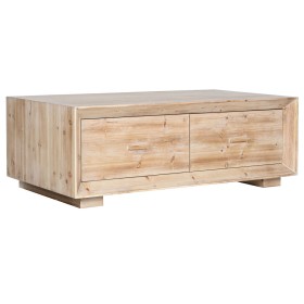 Table Basse Home ESPRIT Naturel Bois d'épicéa Bois MDF 130 x 70 x 46 cm de Home ESPRIT, Tables - Réf : S3056556, Prix : 298,1...