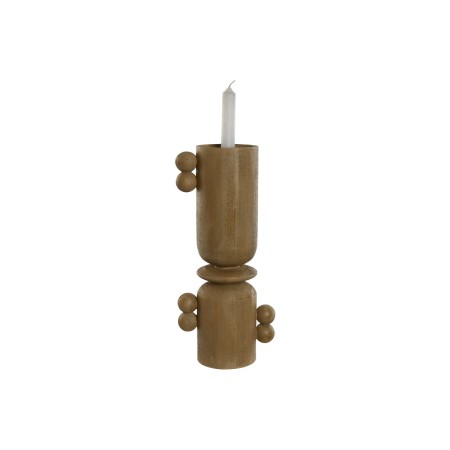 Candelabro Home ESPRIT Marrone Resina Legno 15 x 9,5 x 35 cm | Tienda24 - Global Online Shop Tienda24.eu