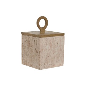 Caja-Joyero Home ESPRIT Beige Resina 15 x 15 x 24 cm de Home ESPRIT, Organizadores de joyas - Ref: S3056564, Precio: 29,12 €,...