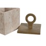 Scatola-Portagioie Home ESPRIT Beige Resina 12 x 12 x 21 cm di Home ESPRIT, Portagioielli da armadio - Rif: S3056565, Prezzo:...