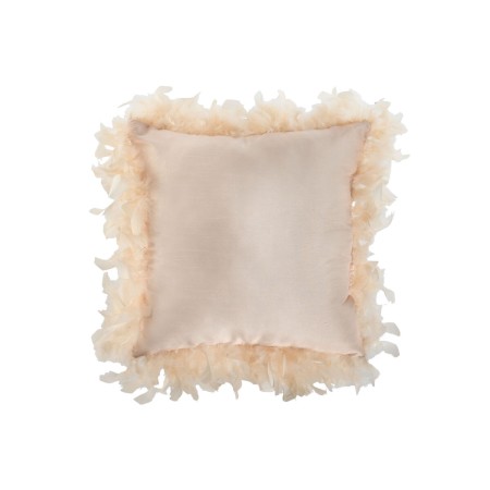 Cushion Home ESPRIT Pink Feathers Chic 40 x 40 cm by Home ESPRIT, Cushions - Ref: S3056592, Price: 13,83 €, Discount: %