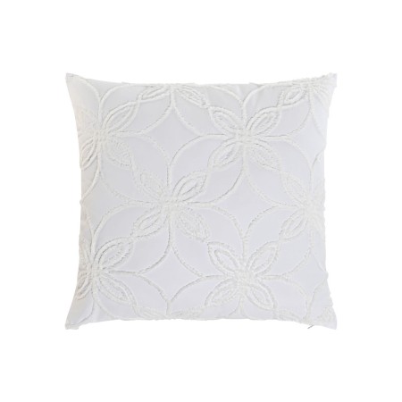 Cojín Home ESPRIT Blanco 60 x 60 cm de Home ESPRIT, Cojines - Ref: S3056612, Precio: 13,65 €, Descuento: %