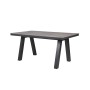 Dining Table Home ESPRIT Grey Aluminium polystyrene 160 x 90 x 77 cm by Home ESPRIT, Dining Tables - Ref: S3056626, Price: 45...