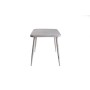 Mesa de Comedor Home ESPRIT Blanco Aluminio 120 x 75 x 75 cm de Home ESPRIT, Mesas de comedor - Ref: S3056627, Precio: 286,98...