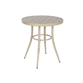 Mesa de apoio Home ESPRIT Branco Alumínio 70 x 70 x 75 cm de Home ESPRIT, Mesas auxiliares - Ref: S3056628, Preço: 211,79 €, ...