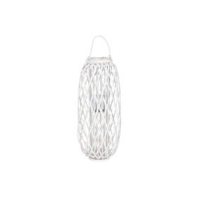 Candleholder Home ESPRIT White wicker Crystal 34 x 34 x 80 cm by Home ESPRIT, Candelabras and candle holders - Ref: S3056629,...