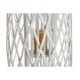 Castiçais Home ESPRIT Branco vime Cristal 34 x 34 x 80 cm de Home ESPRIT, Candelabros e suportes para velas - Ref: S3056629, ...