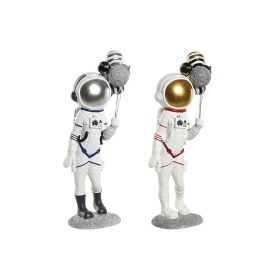 Figura Decorativa Home ESPRIT Azul Branco Vermelho Mulher Astronauta 16 x 12 x 41 cm (2 Unidades) de Home ESPRIT, Adornos - R...