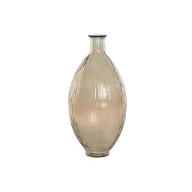 Vaso Home ESPRIT Taupe Vidro reciclado 30 x 30 x 59 cm de Home ESPRIT, Jarrões - Ref: S3056639, Preço: 65,12 €, Desconto: %