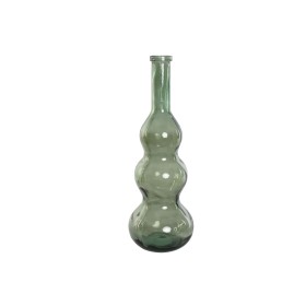 Vase Home ESPRIT Vert Cristal recyclé 26,5 x 26,5 x 75 cm de Home ESPRIT, Vases - Réf : S3056642, Prix : 74,84 €, Remise : %