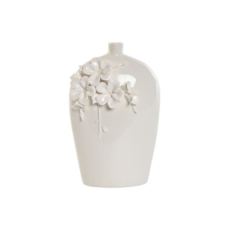 Vase Home ESPRIT White Stoneware Traditional 14,5 x 6 x 22 cm by Home ESPRIT, Vases - Ref: S3056643, Price: 7,59 €, Discount: %