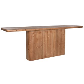 Mesa de Centro Alexandra House Living Castanho Madeira Ferro Chapa Madeira de abeto 110 x 46 x 110 cm | Tienda24 - Global Online Shop Tienda24.eu