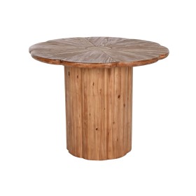 Table de Salle à Manger Home ESPRIT Naturel Bois 100 x 100 x 77 cm de Home ESPRIT, Tables - Réf : S3056657, Prix : 341,47 €, ...