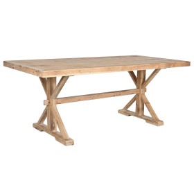 Table de Salle à Manger Home ESPRIT Naturel Bois 200 x 100 x 80 cm de Home ESPRIT, Tables - Réf : S3056658, Prix : 534,63 €, ...