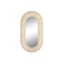 Wall mirror Home ESPRIT Natural Fibre 68 x 7,5 x 128 cm by Home ESPRIT, Wall-Mounted Mirrors - Ref: S3056662, Price: 129,60 €...