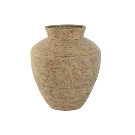 Vaso Home ESPRIT Beige Metallo 33 x 33 x 37 cm di Home ESPRIT, Vasi - Rif: S3056673, Prezzo: 44,00 €, Sconto: %