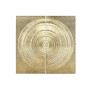 Wanddekoration Home ESPRIT Gold 97 x 3 x 97 cm (2 Stücke) von Home ESPRIT, Ornamente - Ref: S3056674, Preis: 78,11 €, Rabatt: %