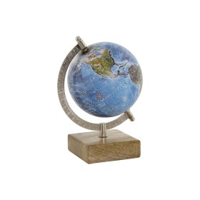 Globe terrestre Home ESPRIT Bleu Marron PVC Bois de manguier 14 x 12 x 20 cm de Home ESPRIT, Géographie - Réf : S3056683, Pri...