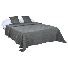 Steppdecke Home ESPRIT Hellgrau 240 x 260 cm von Home ESPRIT, Wohn- & Kuscheldecken - Ref: S3056793, Preis: 53,92 €, Rabatt: %