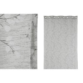 Cortina Home ESPRIT Cinzento claro Romântico 140 x 260 cm de Home ESPRIT, Cortinas - Ref: S3056804, Preço: 15,55 €, Desconto: %