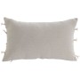 Cuscino Home ESPRIT Bianco Beige Boho 50 x 30 cm di Home ESPRIT, Cuscini decorativi - Rif: S3056817, Prezzo: 9,67 €, Sconto: %