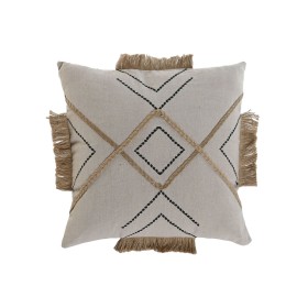 Cojín Home ESPRIT Beige Natural Boho 45 x 45 cm de Home ESPRIT, Cojines - Ref: S3056818, Precio: 10,54 €, Descuento: %