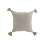 Cojín Home ESPRIT Blanco Beige Impreso Boho 45 x 45 cm de Home ESPRIT, Cojines - Ref: S3056827, Precio: 10,54 €, Descuento: %