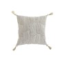 Cushion Home ESPRIT White Beige Printed Boho 45 x 45 cm by Home ESPRIT, Cushions - Ref: S3056828, Price: 9,58 €, Discount: %