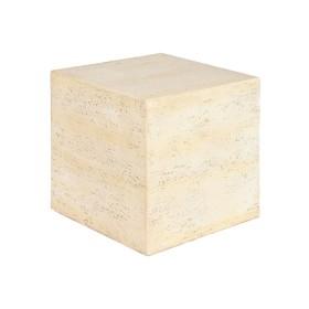 Small Side Table Home ESPRIT Beige Magnesium 40 x 40 x 40 cm by Home ESPRIT, Tables - Ref: S3056843, Price: 70,36 €, Discount: %