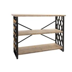 Consola Home ESPRIT Marrón Negro Madera Metal 120 x 34 x 93 cm de Home ESPRIT, Mesas - Ref: S3056854, Precio: 163,46 €, Descu...