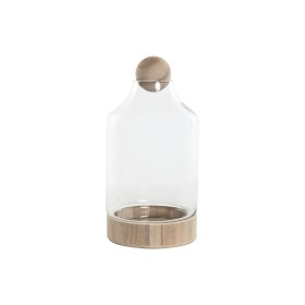 Buy Vase Home ESPRIT Transparent Natural Wood