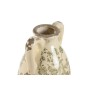 Vase Home ESPRIT Blanc Marron Vert Grès Feuille d'une plante 13 x 13 x 35 cm de Home ESPRIT, Vases - Réf : S3056882, Prix : 1...