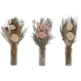 Branche Home ESPRIT Multicouleur Naturel Verre Fleur séchée 20 x 10 x 50 cm (3 Unités) de Home ESPRIT, Bouquets - Réf : S3056...