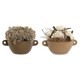 Plante décorative Home ESPRIT Fleur 22 x 22 x 14 cm (2 Unités) de Home ESPRIT, Plantes artificielles - Réf : S3056958, Prix :...