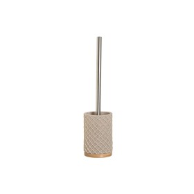 Toilet Brush Home ESPRIT Beige Silver Resin Bamboo 9 x 9 x 37 cm by Home ESPRIT, Toilet accessories - Ref: S3056978, Price: 9...