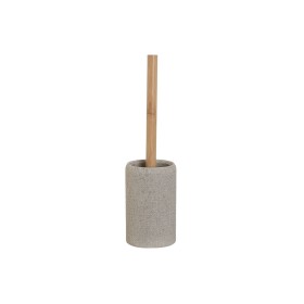 Toilet Brush Home ESPRIT Grey Natural Wood Resin 10 x 10 x 37 cm by Home ESPRIT, Toilet accessories - Ref: S3056987, Price: 9...