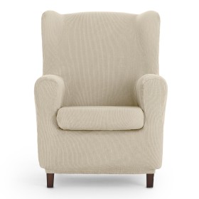 Wingback chair cover Eysa ULISES White 80 x 100 x 90 cm by Eysa, Armchairs - Ref: D1606910, Price: 31,54 €, Discount: %