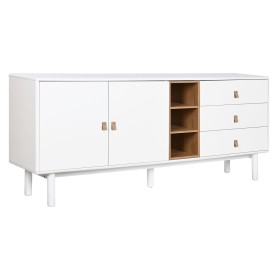 Aparador Home ESPRIT Blanco Natural 180 x 40 x 75 cm de Home ESPRIT, Armarios y aparadores - Ref: S3056992, Precio: 454,20 €,...