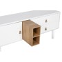 Mueble de TV Home ESPRIT Blanco Natural Polipropileno Madera MDF 140 x 40 x 55 cm de Home ESPRIT, Mesas y soportes para TV - ...