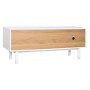 Mobile TV Home ESPRIT Bianco Naturale polipropilene Legno MDF 140 x 40 x 55 cm di Home ESPRIT, Tavoli e porta TV - Rif: S3056...