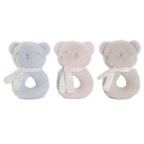 Peluche Chocalho Home ESPRIT 12 x 7 x 17 cm (3 Unidades) de Home ESPRIT, Rocas e aros de peluche - Ref: S3057033, Preço: 22,0...